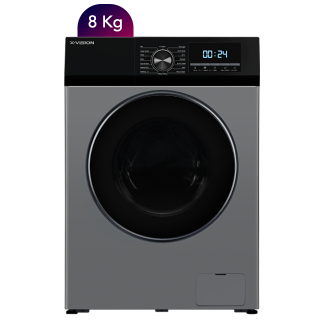 ماشین لباسشویی ایکس ویژن TP82 (8 کیلوگرمی)