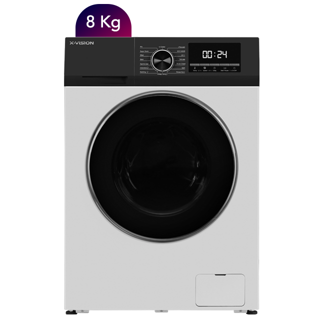 ماشین لباسشویی ایکس ویژن TP82 (8 کیلوگرمی)