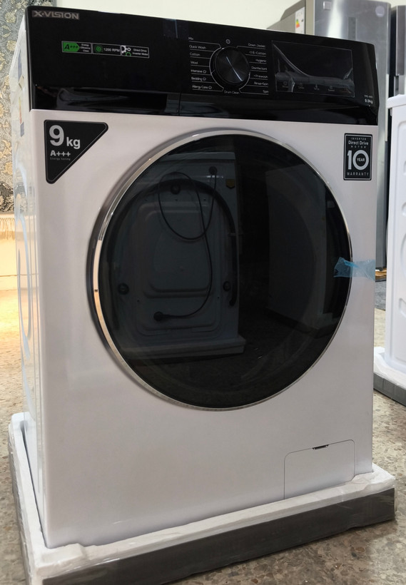 ماشین لباسشویی ایکس ویژن TP92 (9 کیلوگرمی)
