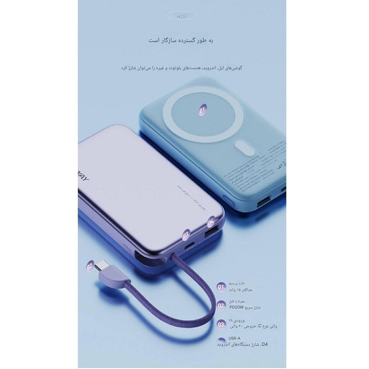 پاوربانک جووی مدل JP298C